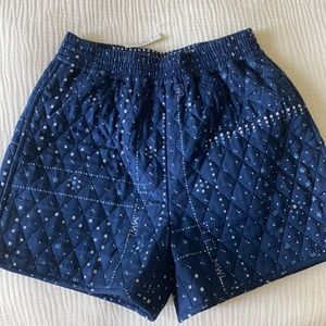 Madewell Quilted Bandana Shorts